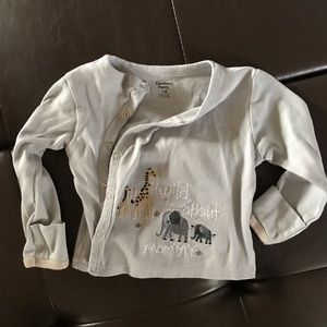 Baby kimono shirt